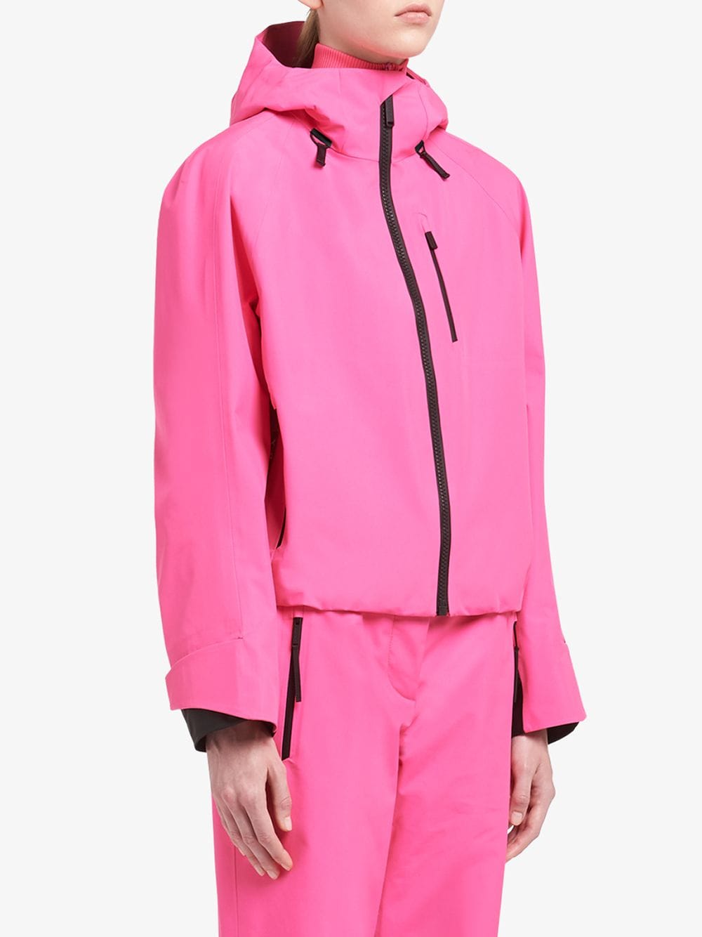 Prada Linea Rossa Hooded Technical Jacket - Farfetch