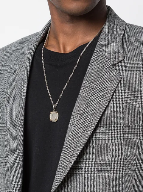 John Varvatos Dime Pendant Necklace 