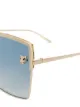 Cartier Eyewear نظارة شمسية بإطار مربع وعدسات ملونة