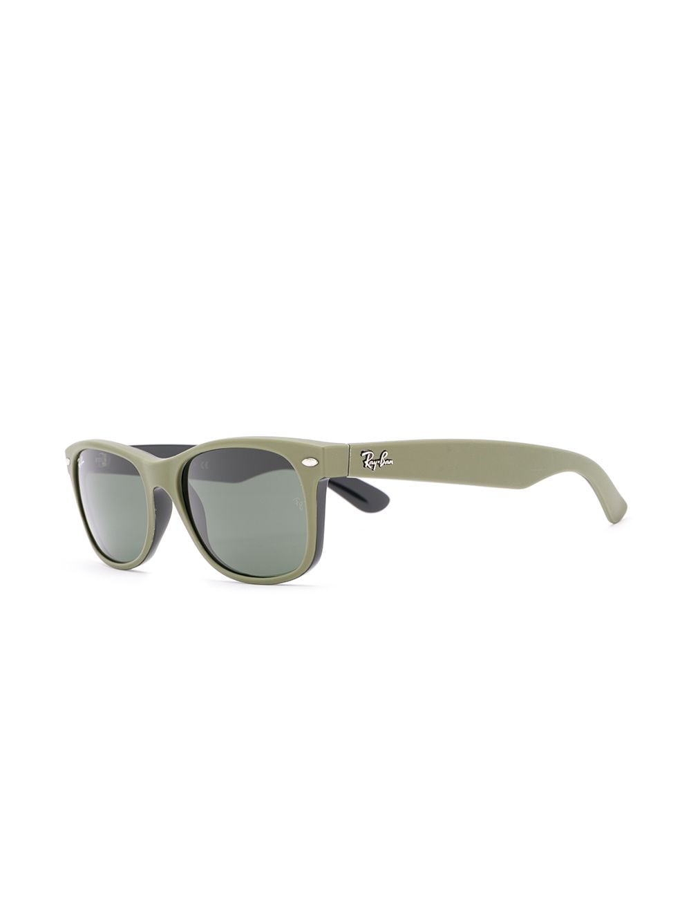 Shop Ray Ban Square-frame Sunglasses In Green