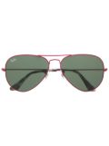 Ray-Ban aviator sunglasses - Red