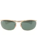 Ray-Ban oval frame sunglasses - Gold
