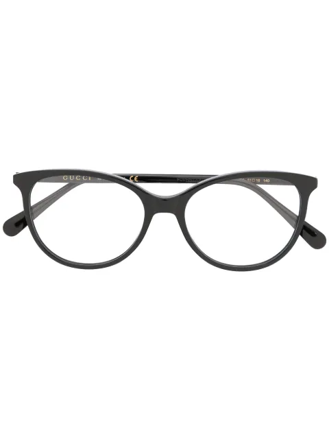 Gucci Eyewear cat eye frame glasses