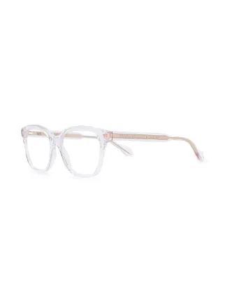 clear frame gucci eyeglasses