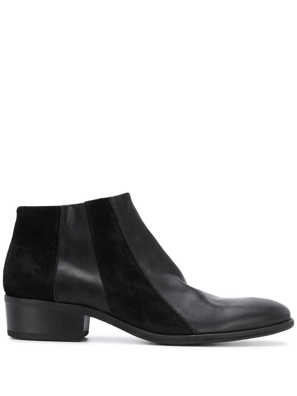 low rise chelsea boots