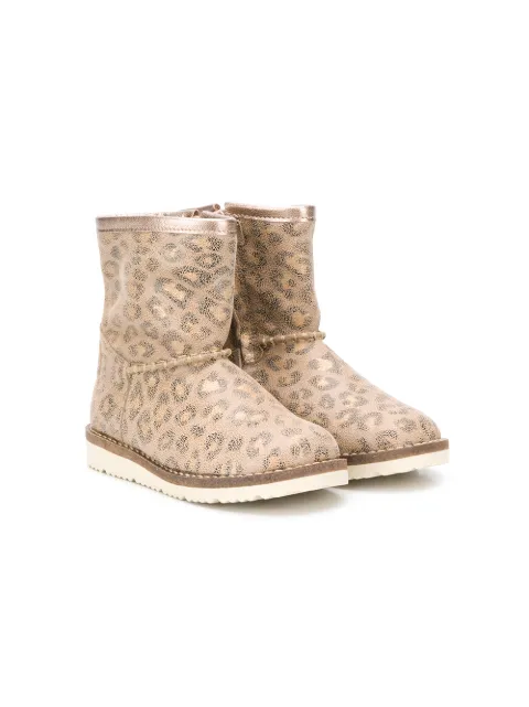 Pèpè leopard print boots