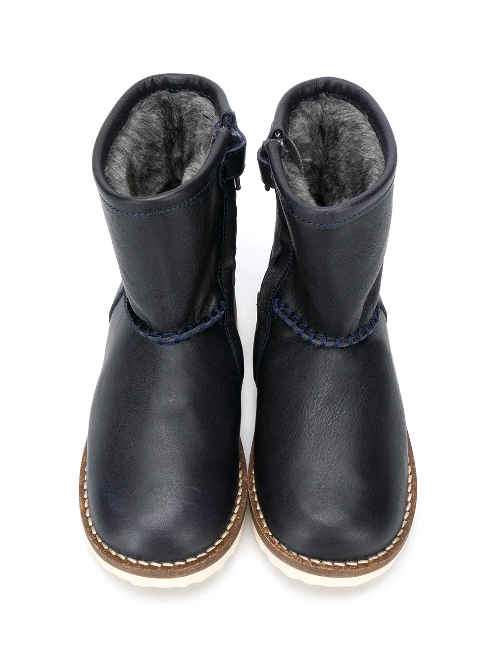 Pèpè Slip-on enkellaarzen Blauw