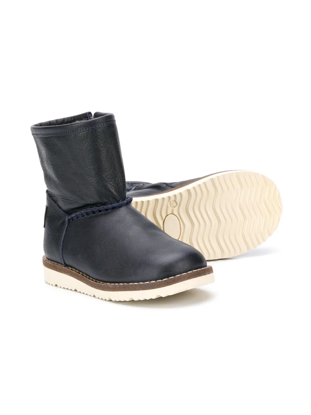 Pèpè Slip-on enkellaarzen Blauw