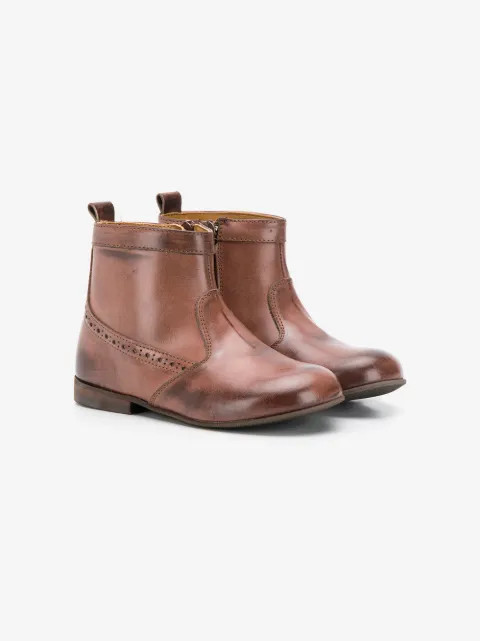 Pèpè botines con cierre