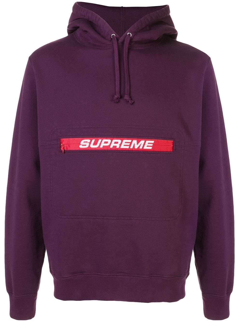 supreme pouch hoodie