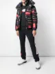 الصورة 2 من Moncler جاكيت منفوخ بشعار الماركة