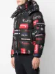 Moncler جاكيت منفوخ بشعار الماركة