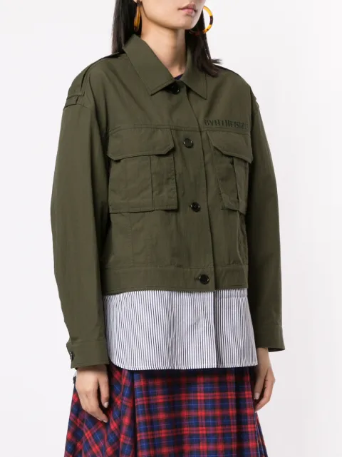 JUUN.J SHIRT CARGO JACKET