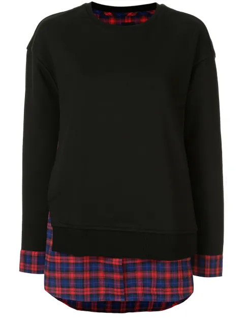 JUUN.J PULLOVER IM LAYERING-LOOK