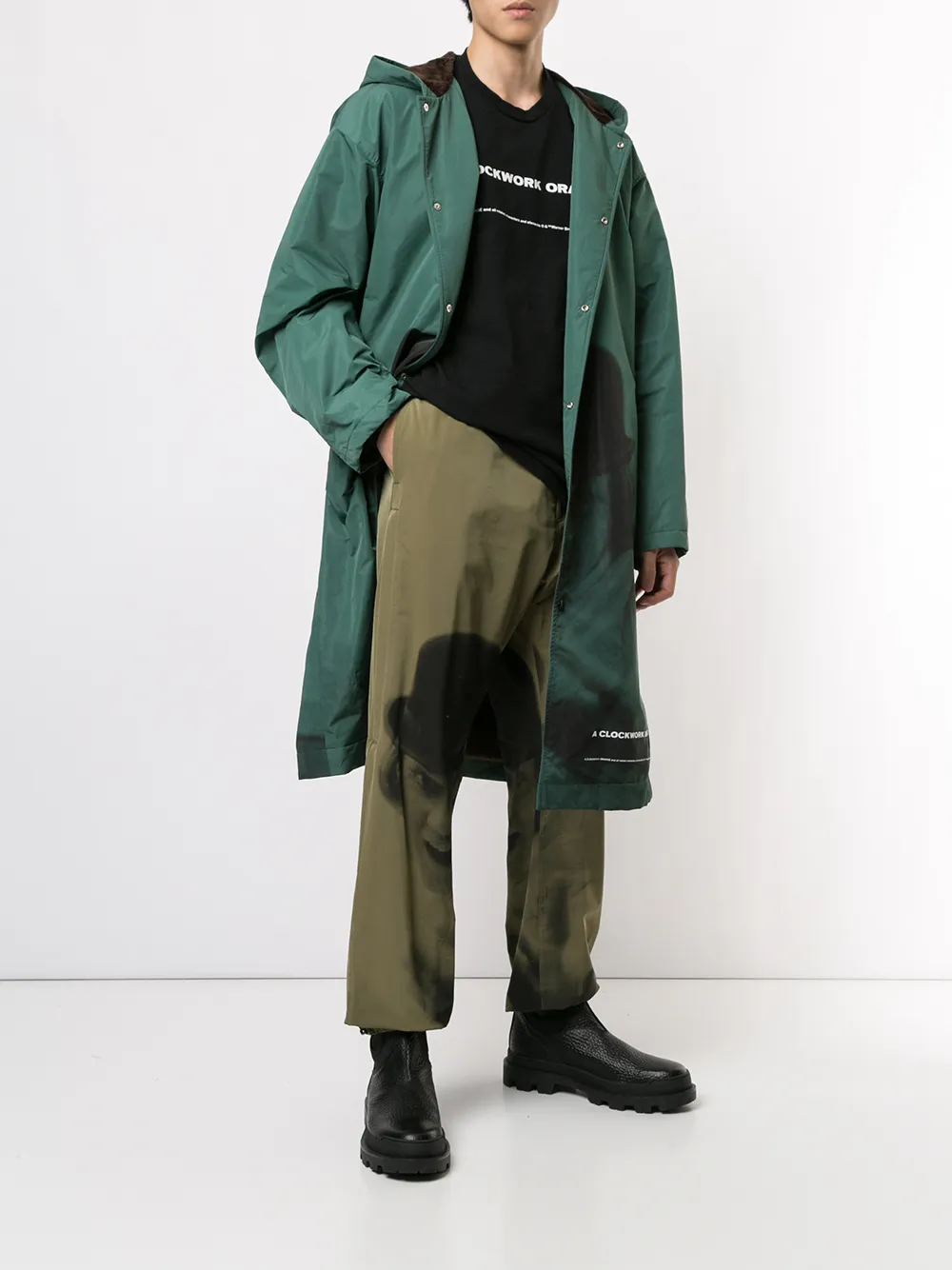Undercover Trainingsbroek met print - Groen