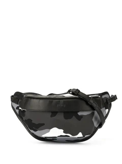 JUUN.J CAMOUFLAGE PRINT BELT BAG