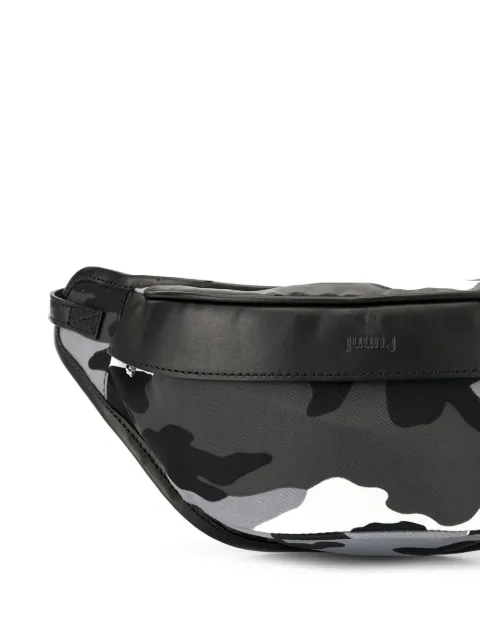JUUN.J CAMOUFLAGE PRINT BELT BAG