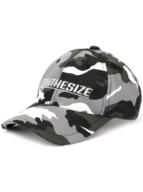 JUUN.J SYNTHESIZE EMBROIDERED BASEBALL CAP