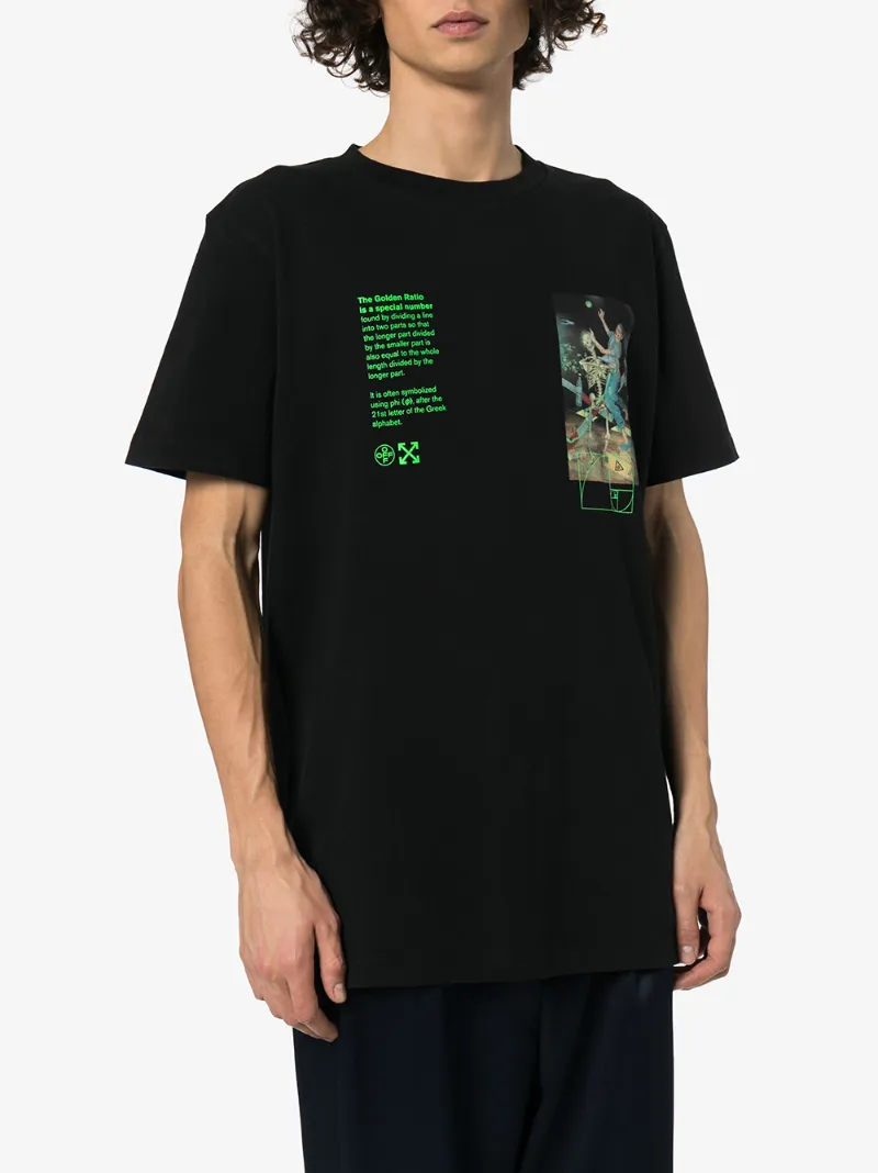 OFF-WHITE PASCAL PAINTING PRINT T-SHIRT
