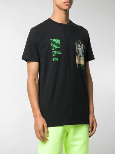 Off-White Pascal Painting print T-shirt black | MODES