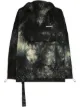الصورة 1 من Off-White جاكيت مصبوغ بغطاء رأس