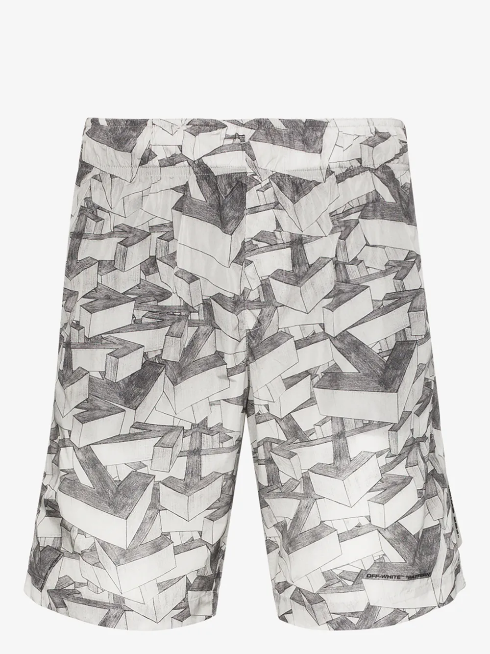 OFF-WHITE BADESHORTS MIT PRINT,OMFA007R20G44033990814583889