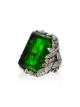 Image 1 of Lyly Erlandsson sterling silver Orsay crystal ring