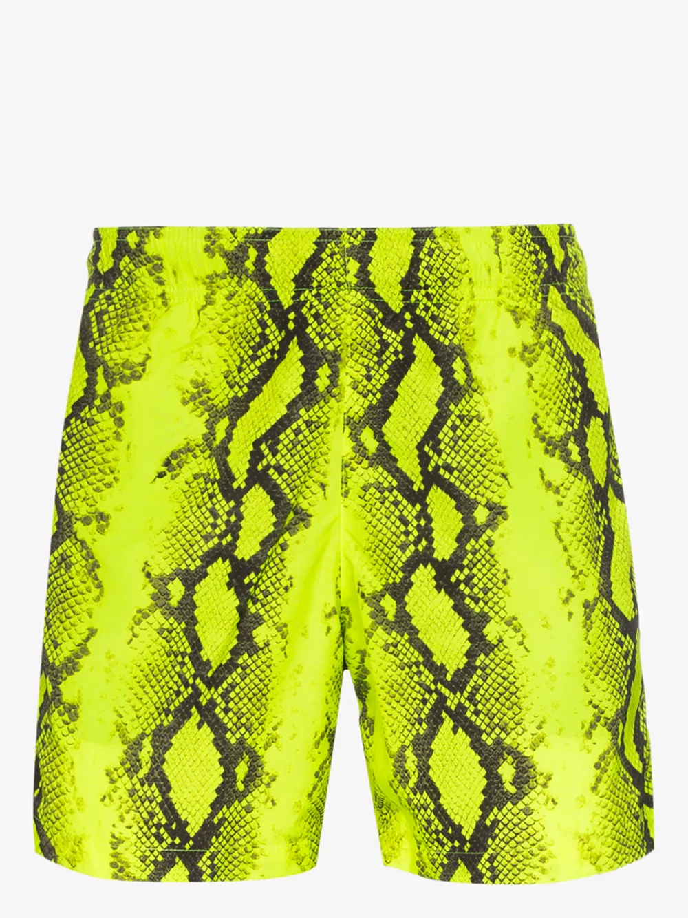 OFF-WHITE SNAKE PRINT SWIM SHORTS,OMFA003R20G72003600014583900