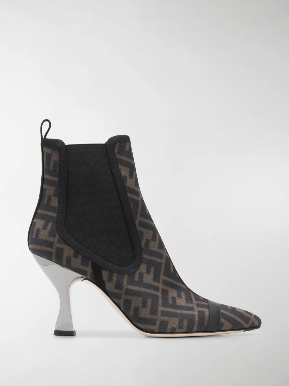 FENDI 85MM COLIBRI MESH ANKLE BOOTS,8T7009A8U914583961