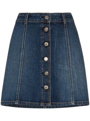 love me now denim skirt