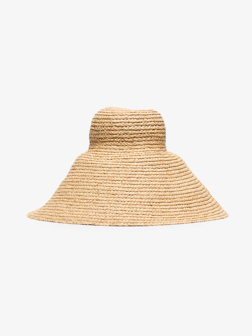 JACQUEMUS NEUTRAL LE CHAPEAU VALENSOLE STRAW HAT,201AC0420114584269