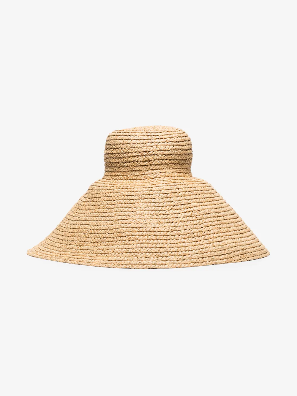 JACQUEMUS NEUTRAL LE CHAPEAU VALENSOLE STRAW HAT,201AC0420114584269