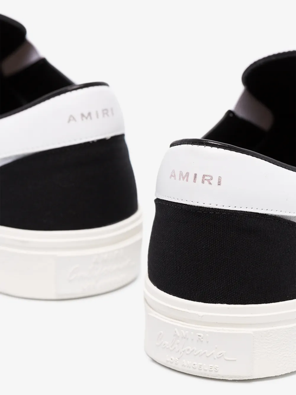AMIRI AMIRI MULTICOLOURED FLAME SLIP-ON SNEAKERS,S0F23149CL14584647