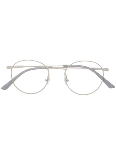 Calvin Klein Brille mit rundem Gestell