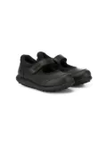 Camper Kids touch-strap ballerina flats - Black