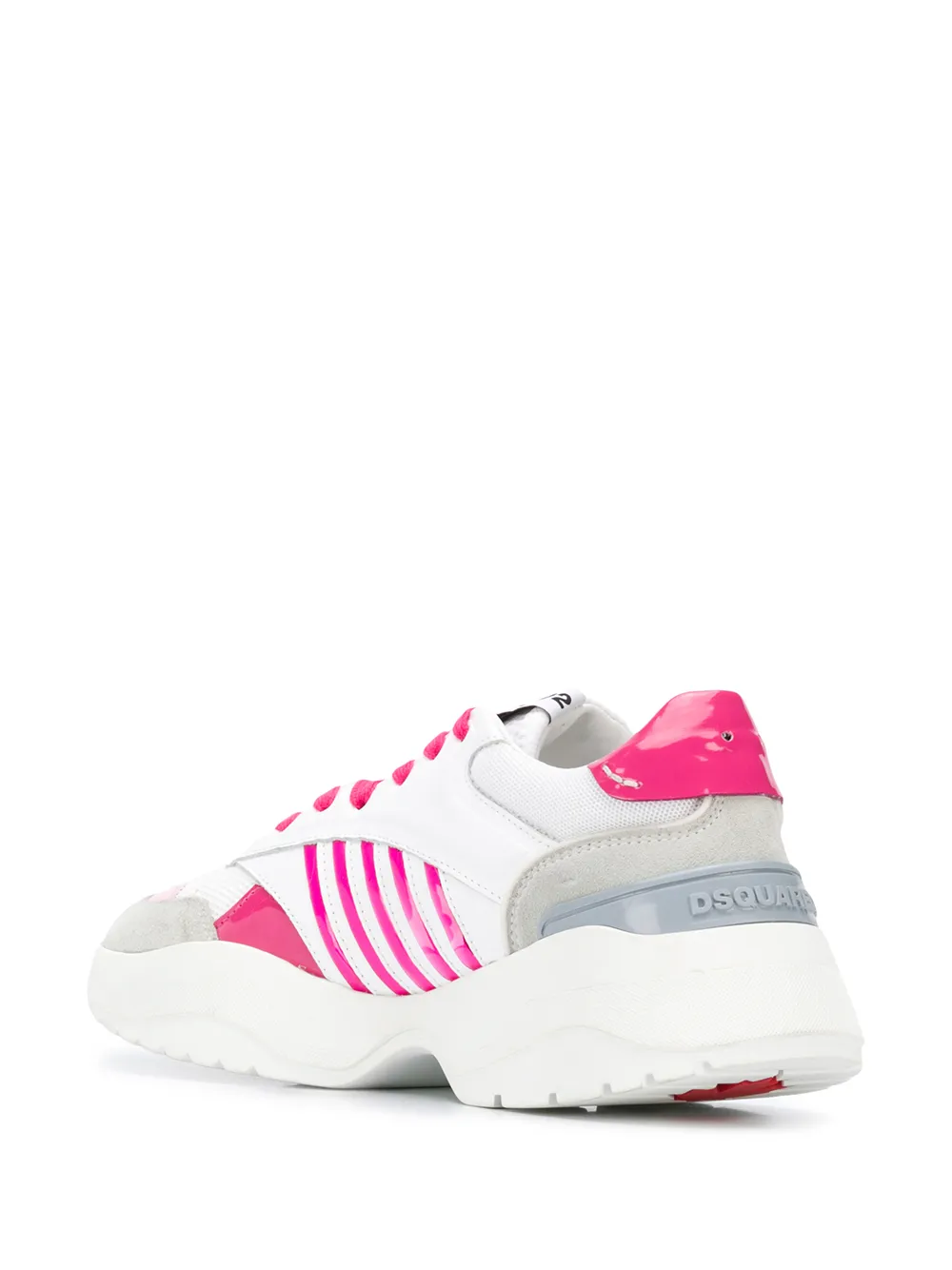  Dsquared2 Sneakers Mit Klobiger Sohle   Weiß 
