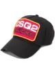 Image 1 of Dsquared2 logo patch baseball cap