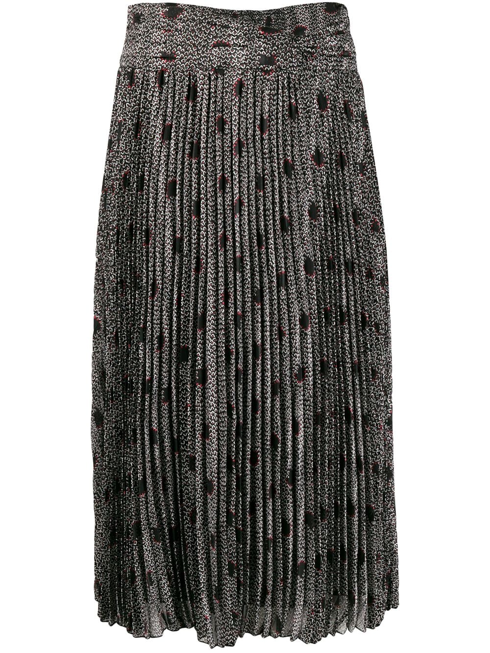 фото Ba&sh плиссированная юбка pichu с принтом