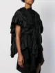 Rick Owens draped pleated jacket