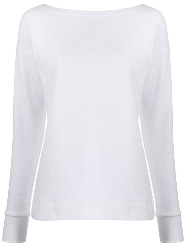 calvin klein white sweatshirt