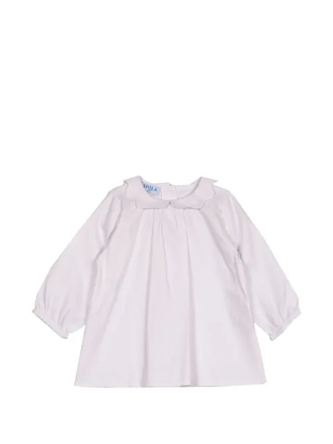 Siola Peter Pan collar cotton-blend blouse