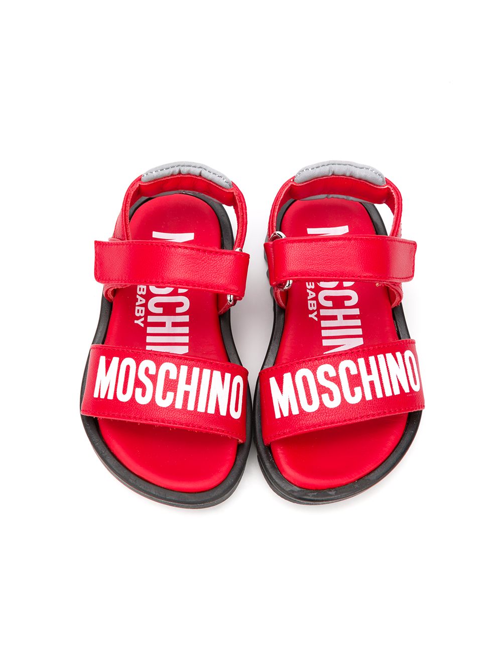 фото Moschino kids сандалии с логотипом