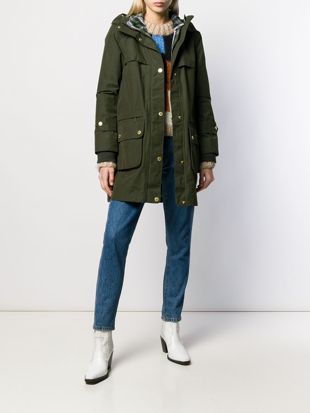 фото Barbour Icons Durham hooded parka
