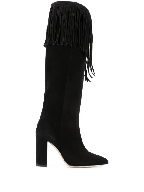 Paris Texas fringed boots