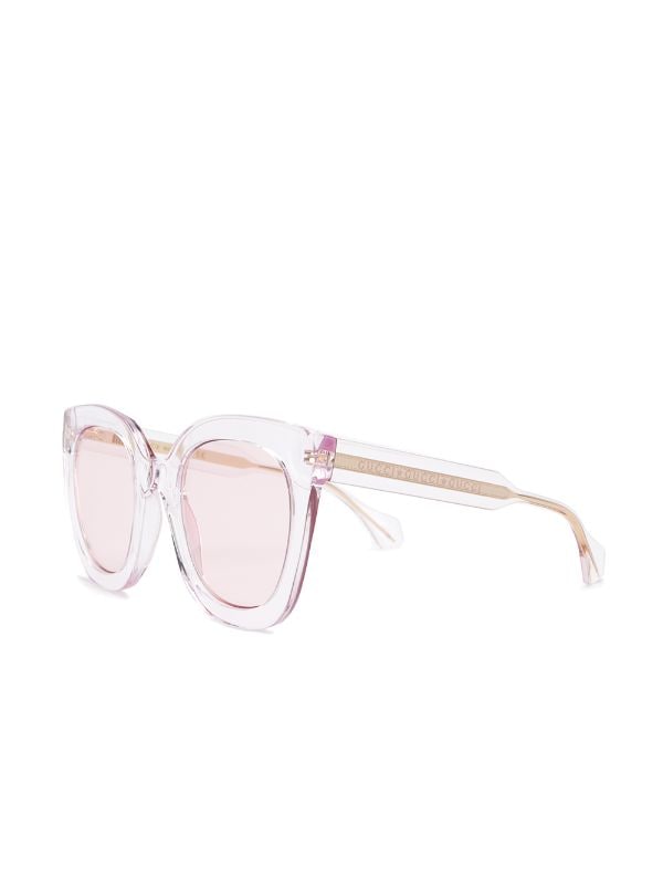 gucci sunglasses clear frame