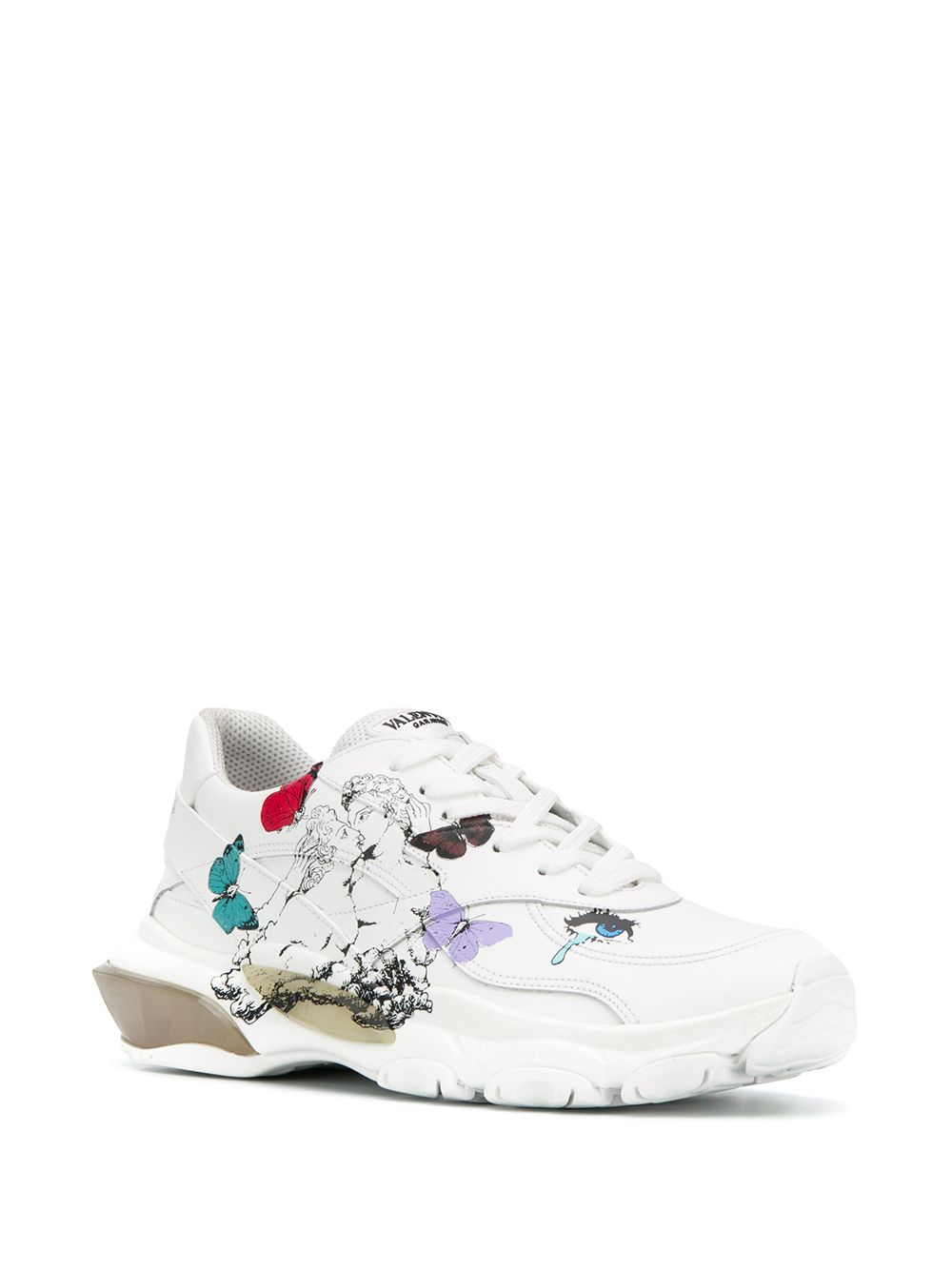 Valentino Garavani x Undercover Cloud Print Bounce Sneakers - Farfetch