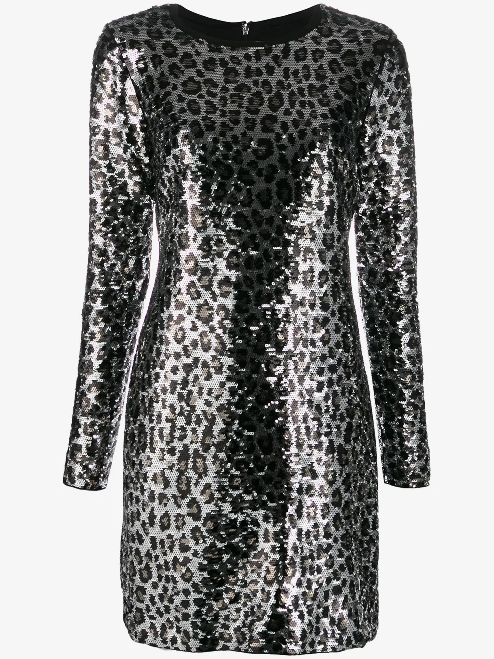 sequin embroidered party dress