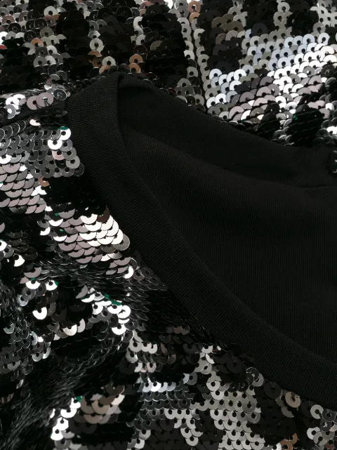 MICHAEL MICHAEL KORS SEQUIN EMBROIDERED PARTY DRESS