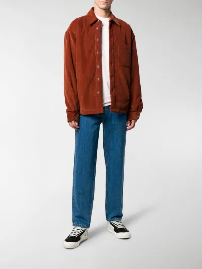 A.P.C. high-rise straight leg jeans 