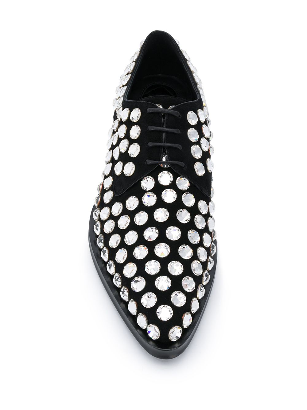 Le Silla Ranger crystal-embellished Derby Shoes - Farfetch